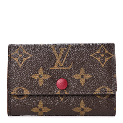 Louis Vuitton Monogram 6 Key Multicles Holder Fuchsia 1 of 7