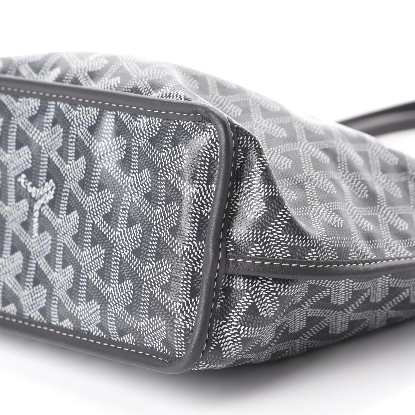 Goyardine Reversible Mini Anjou Grey