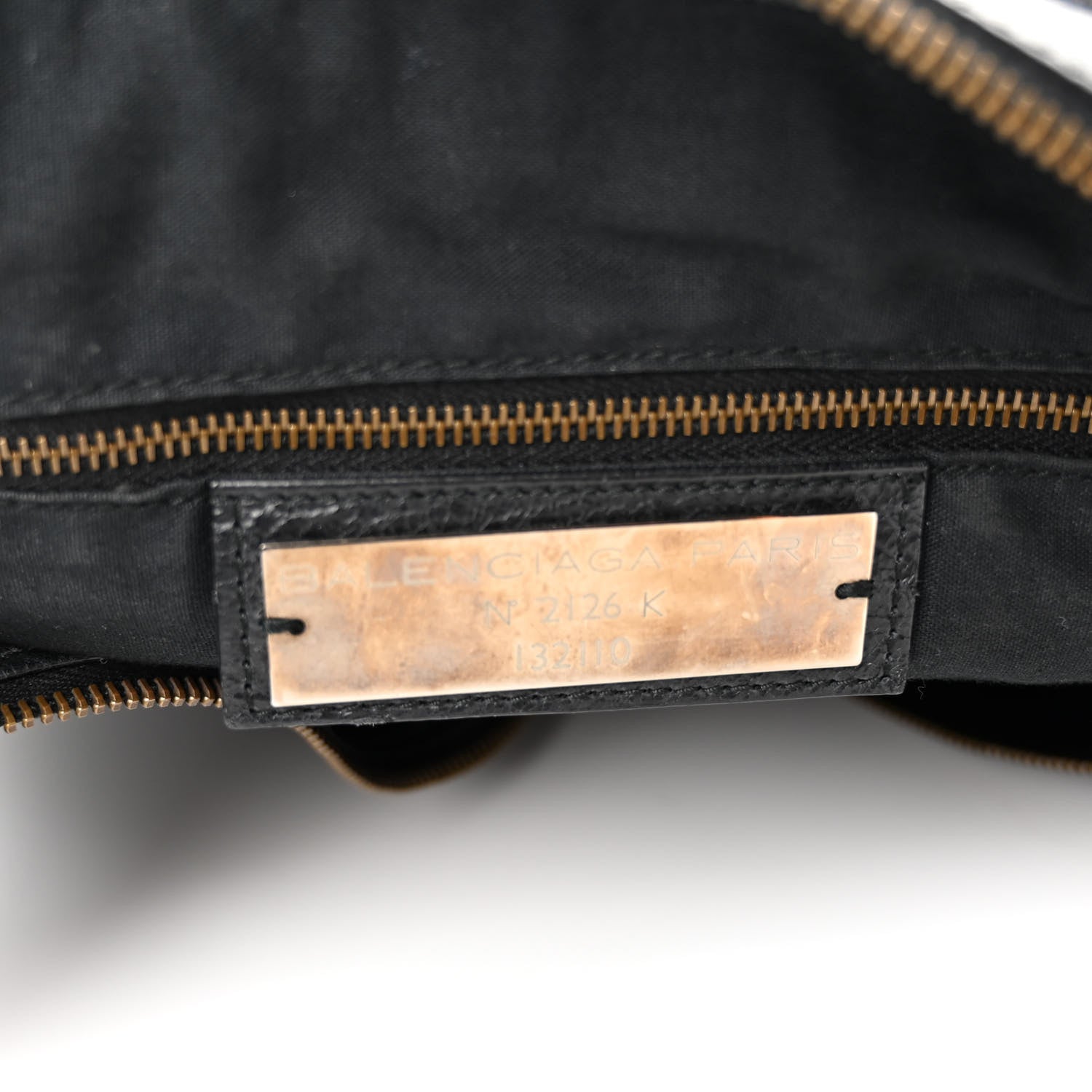 Balenciaga Agneau Classic Hardware Work Black 7 of 10
