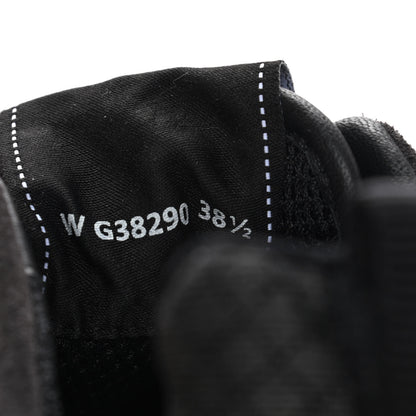 Chanel Mesh Suede Calfskin Quilted Sneakers 38.5 Black Dark Grey 9 of 9