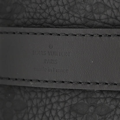 Louis Vuitton Monogram Taurillon Keepall Bandouliere 25 Black 9 of 11