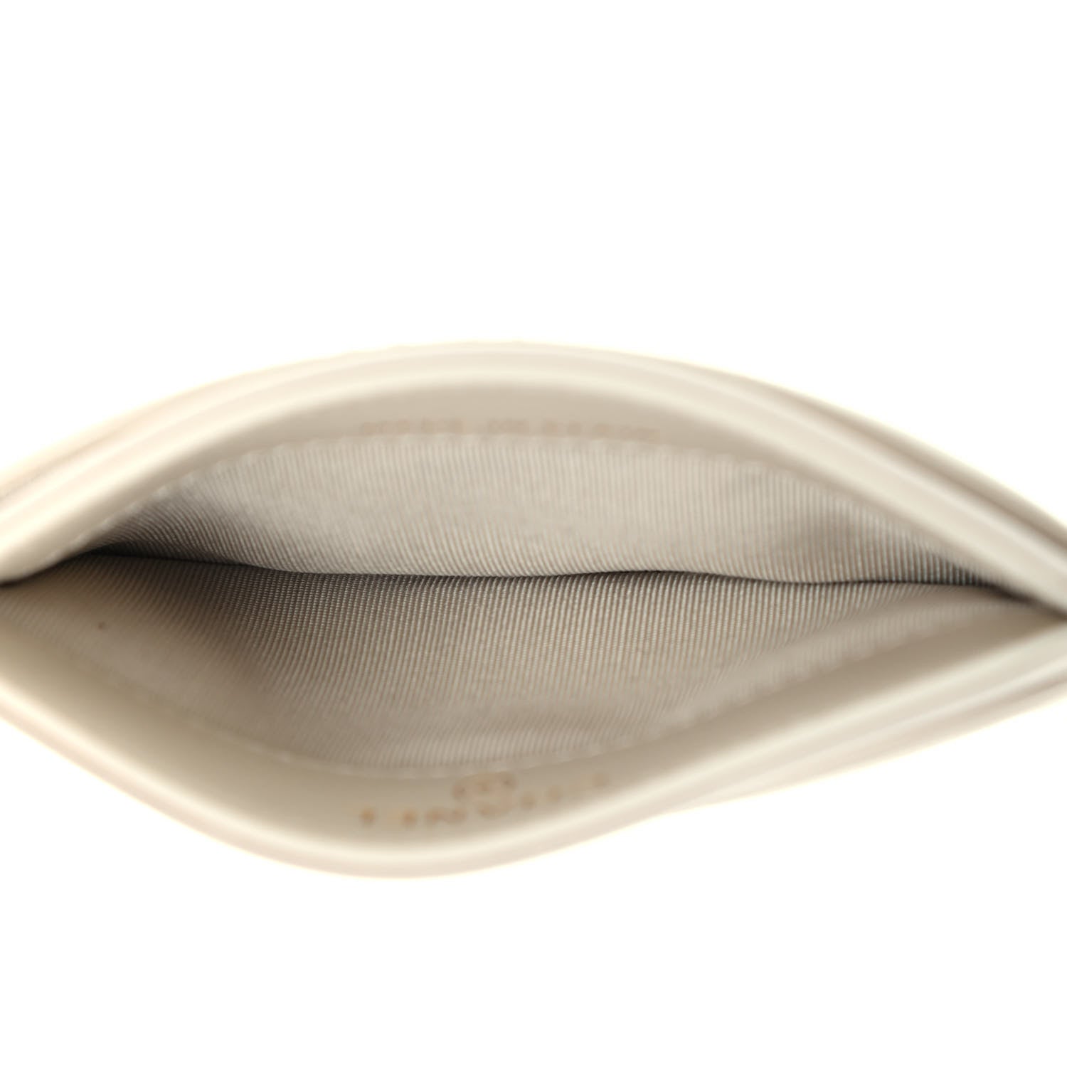 Chanel Lambskin Quilted Chanel 19 Card Holder Light Beige 5 of 8