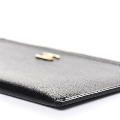 Chanel Goatskin CC Wallet Black 10 of 11