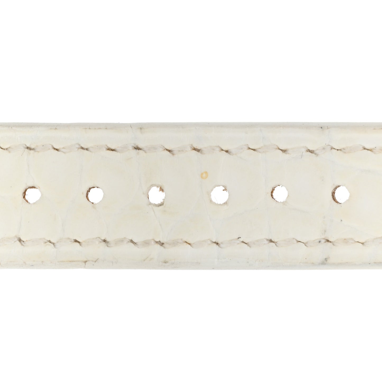 Alligator Heure H Hour Watch 30mm Strap White