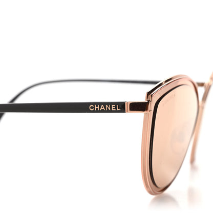 Chanel Metal Cat Eye Sunglasses 4222 Light Pink 8 of 9