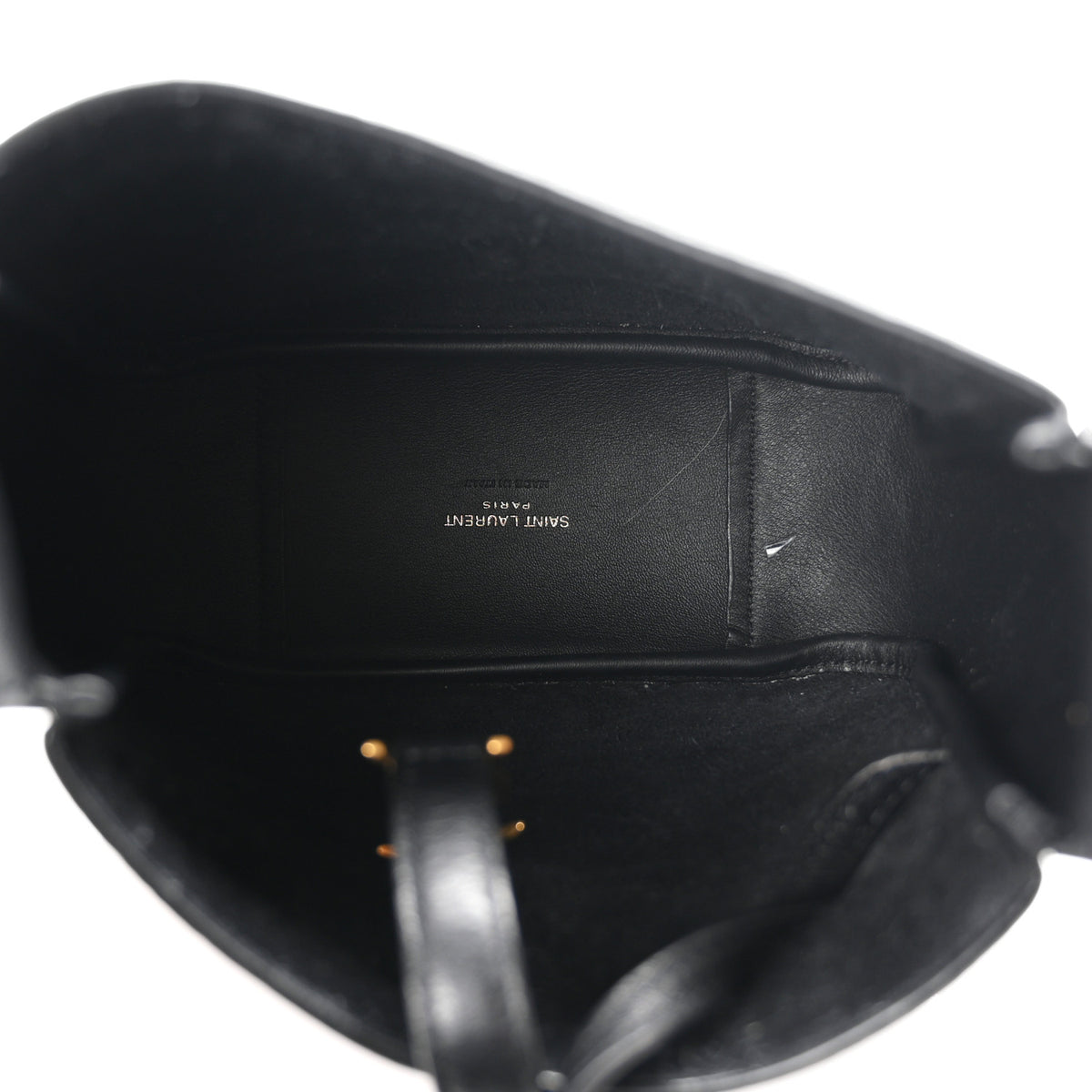 Grained Calfskin Baby Le 5 A 7 Supple Hobo Black