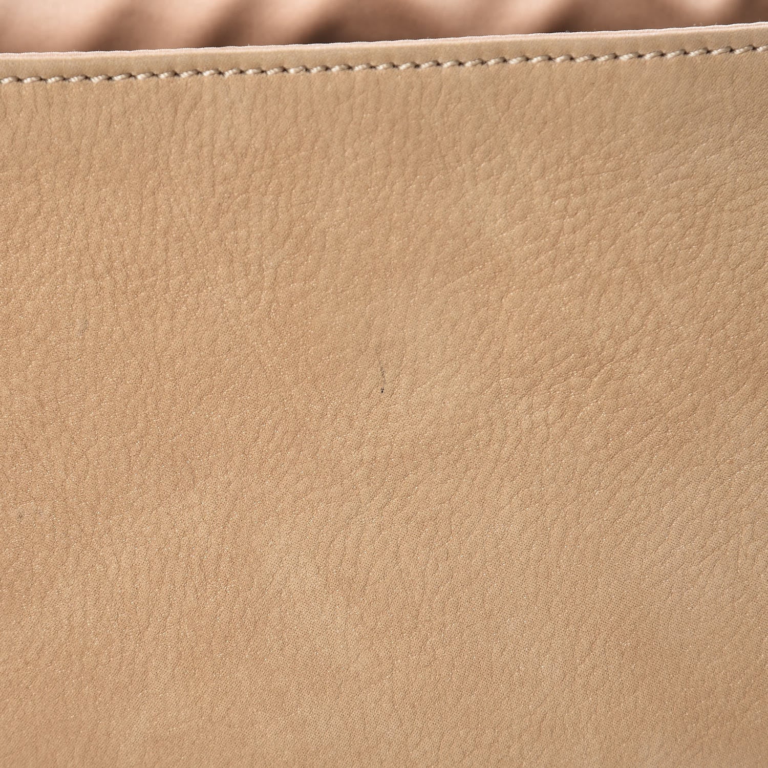 Fendi Vitello Savana Big Mama Baguette Caramello Tartaruga Natural 8 of 14