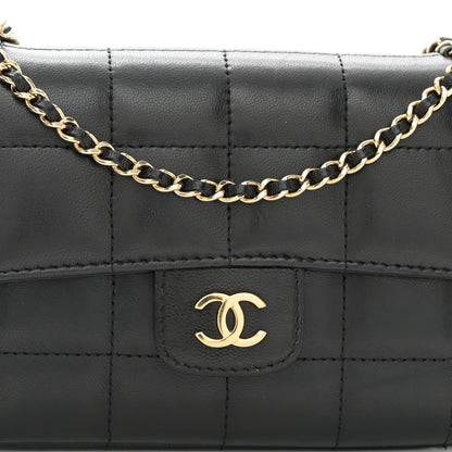 Chanel Lambskin Quilted Mini Chocolate Bar Flap Black 8 of 12