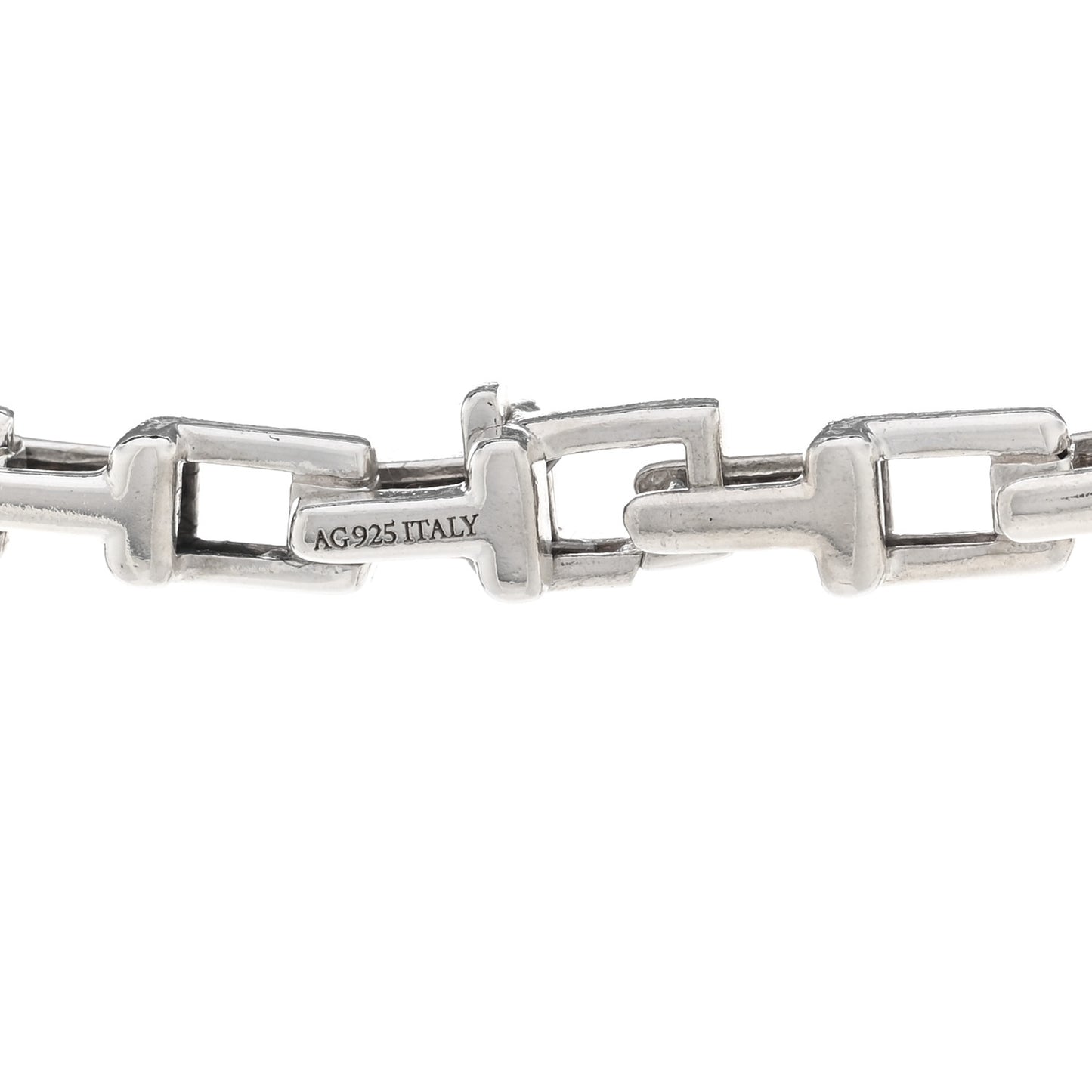 Sterling Silver Tiffany T Chain Necklace