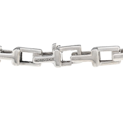 Tiffany Sterling Silver Tiffany T Chain Necklace 4 of 4