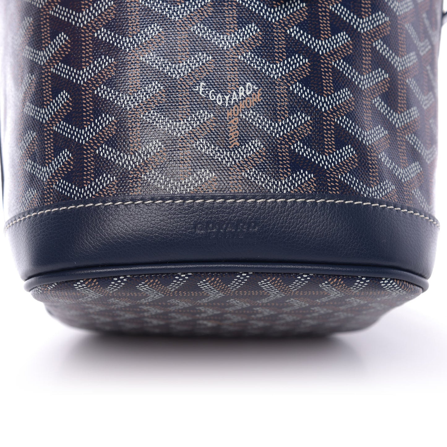 Goyardine Petit Flot Navy