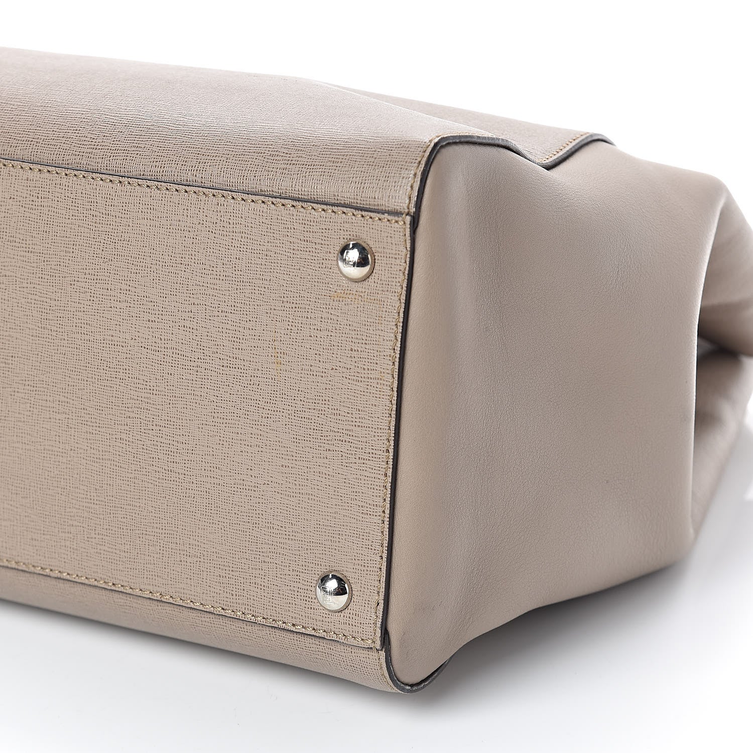 Fendi Vitello Elite Large 2Jours Tote Tortora 11 of 12