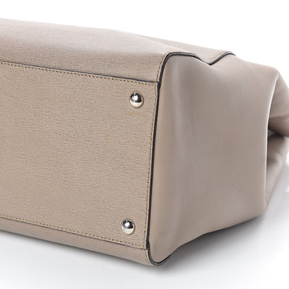 Fendi Vitello Elite Large 2Jours Tote Tortora 11 of 12