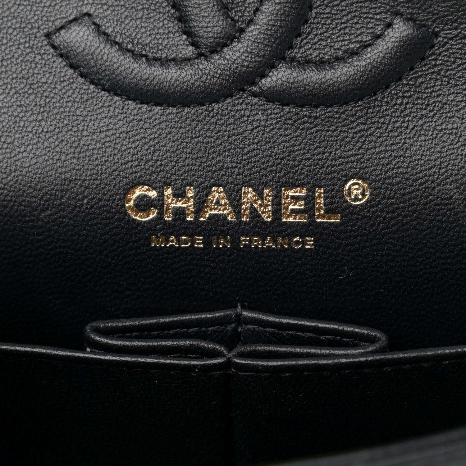 Chanel Lambskin Quilted Small Double Flap Black 6 of 13