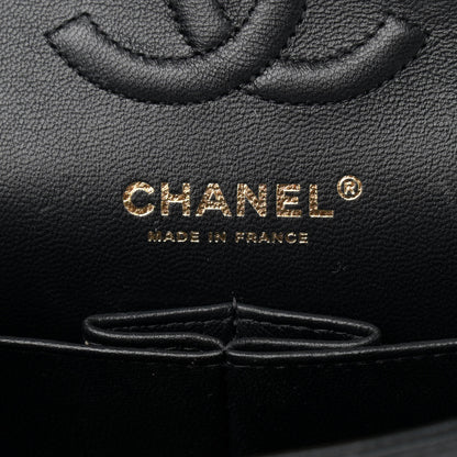 Chanel Lambskin Quilted Small Double Flap Black 6 of 13