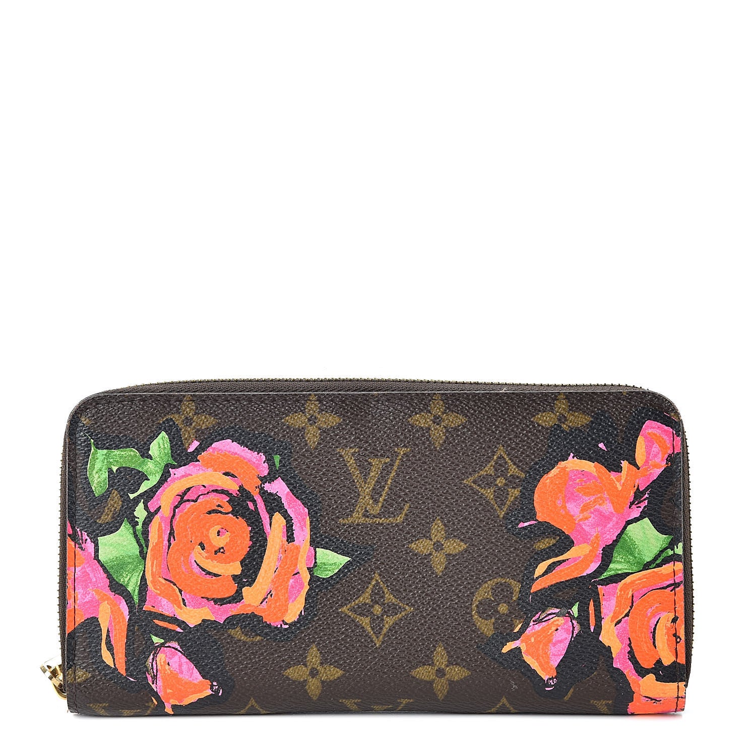 Louis Vuitton Monogram Roses Zippy Wallet 1 of 8