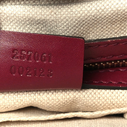Gucci Monogram Web Medium Mayfair Tote Cherry 7 of 10