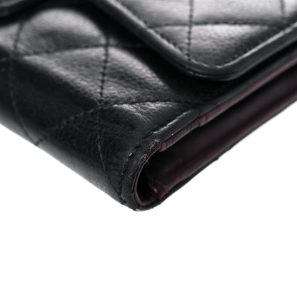 Chanel Caviar Quilted Large Flap Wallet Black 9 of 36