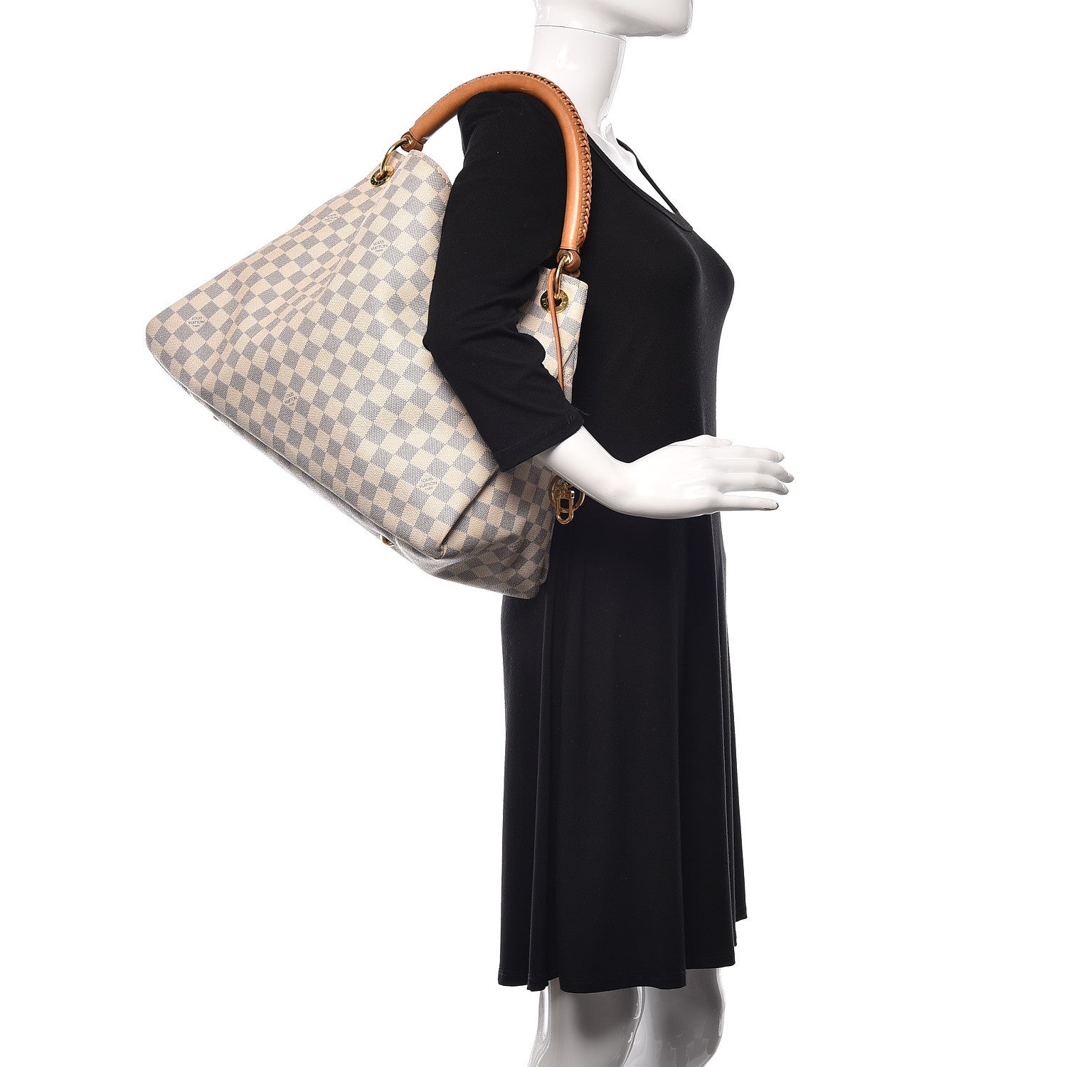 Louis Vuitton Damier Azur Artsy MM 2 of 14