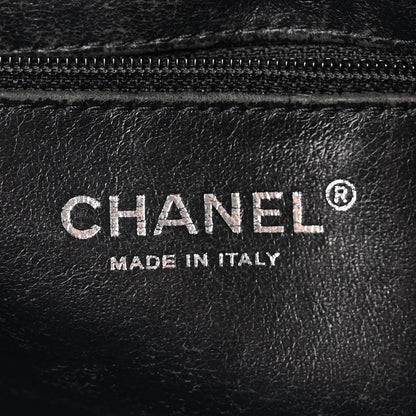 Chanel Metallic Aged Calfskin Quilted Medium Reissue Camera Case Black 6 of 14