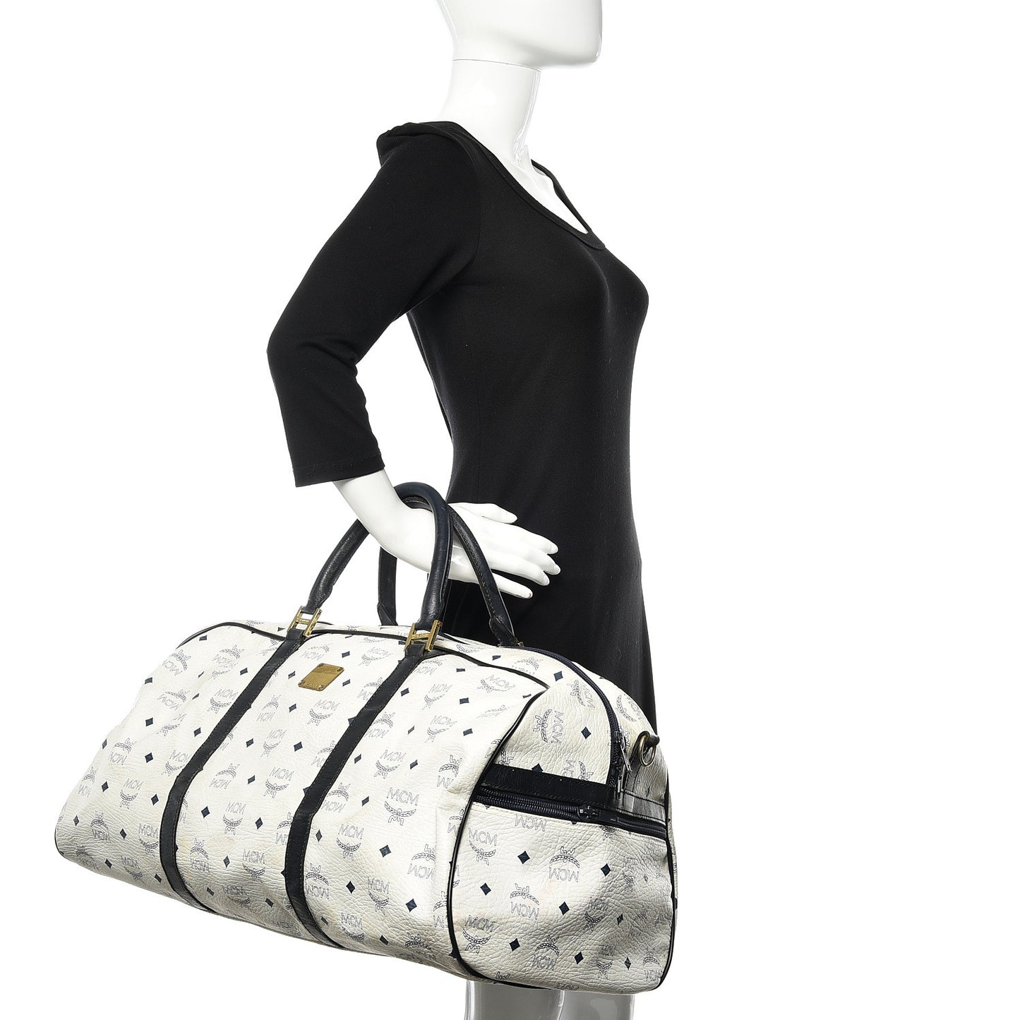 Visetos Weekender Duffle Bag White