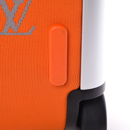 Louis Vuitton Knit Monogram Horizon Soft Duffle 55 Orange 14 of 17