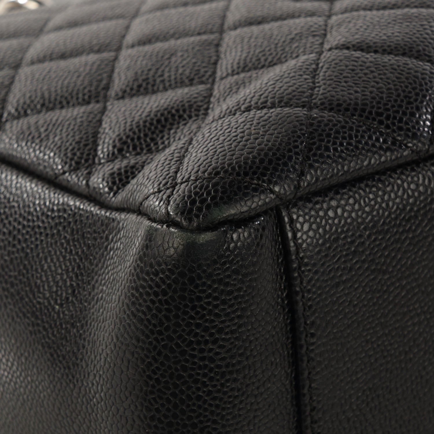 Chanel Caviar Quilted Grand Shopping Tote GST Black 10 of 10