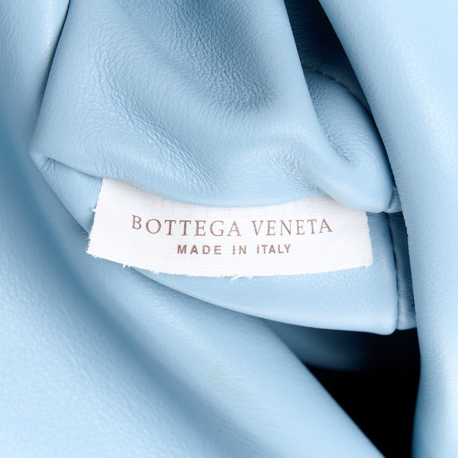 Bottega Veneta Lambskin BV Trine Clutch Ice 7 of 11