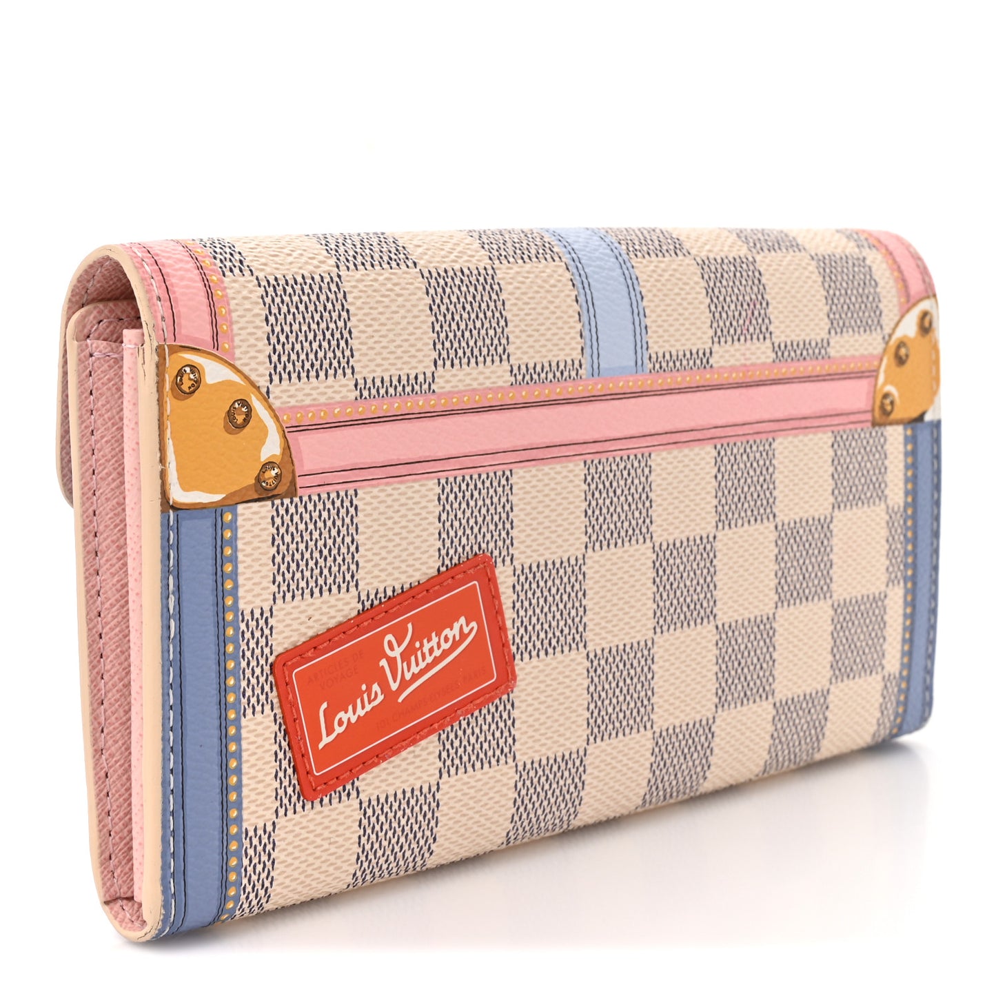 Damier Azur Summer Trunks Sarah Wallet NM