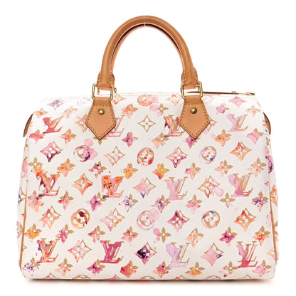 Louis Vuitton Watercolor Aquarelle Speedy 35 White 1 of 10