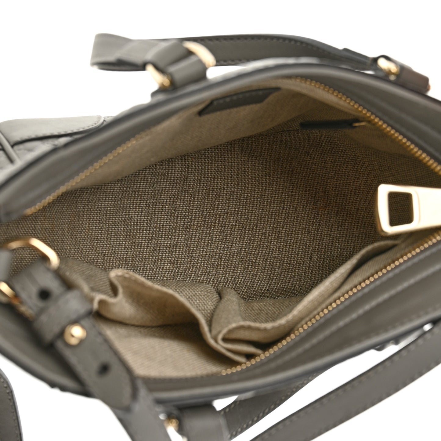 Microguccissima Small Bree Tote Graphite