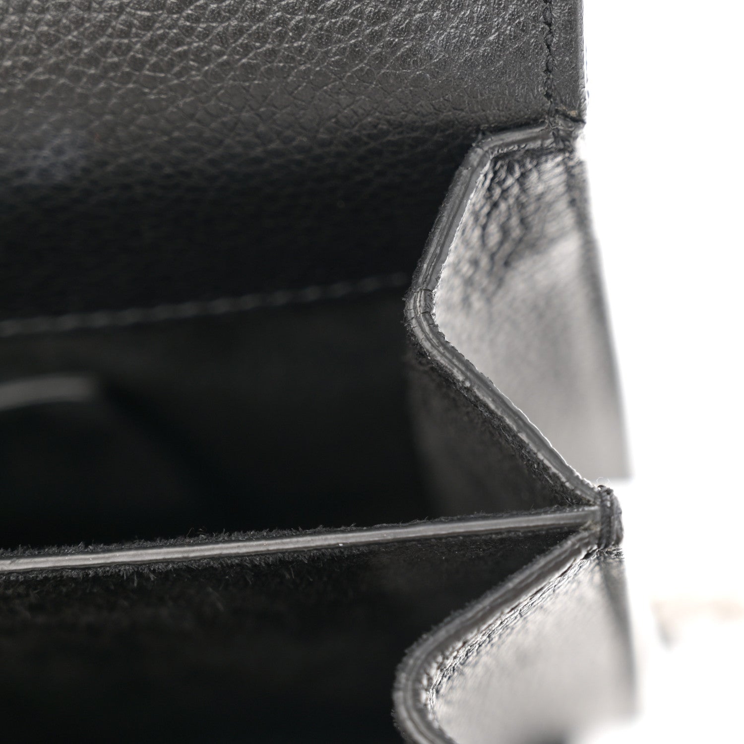 Saint Laurent Grained Calfskin Medium Monogram Sunset Black 7 of 10
