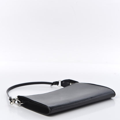 Louis Vuitton Epi Pochette Accessories 24 Black 3 of 8