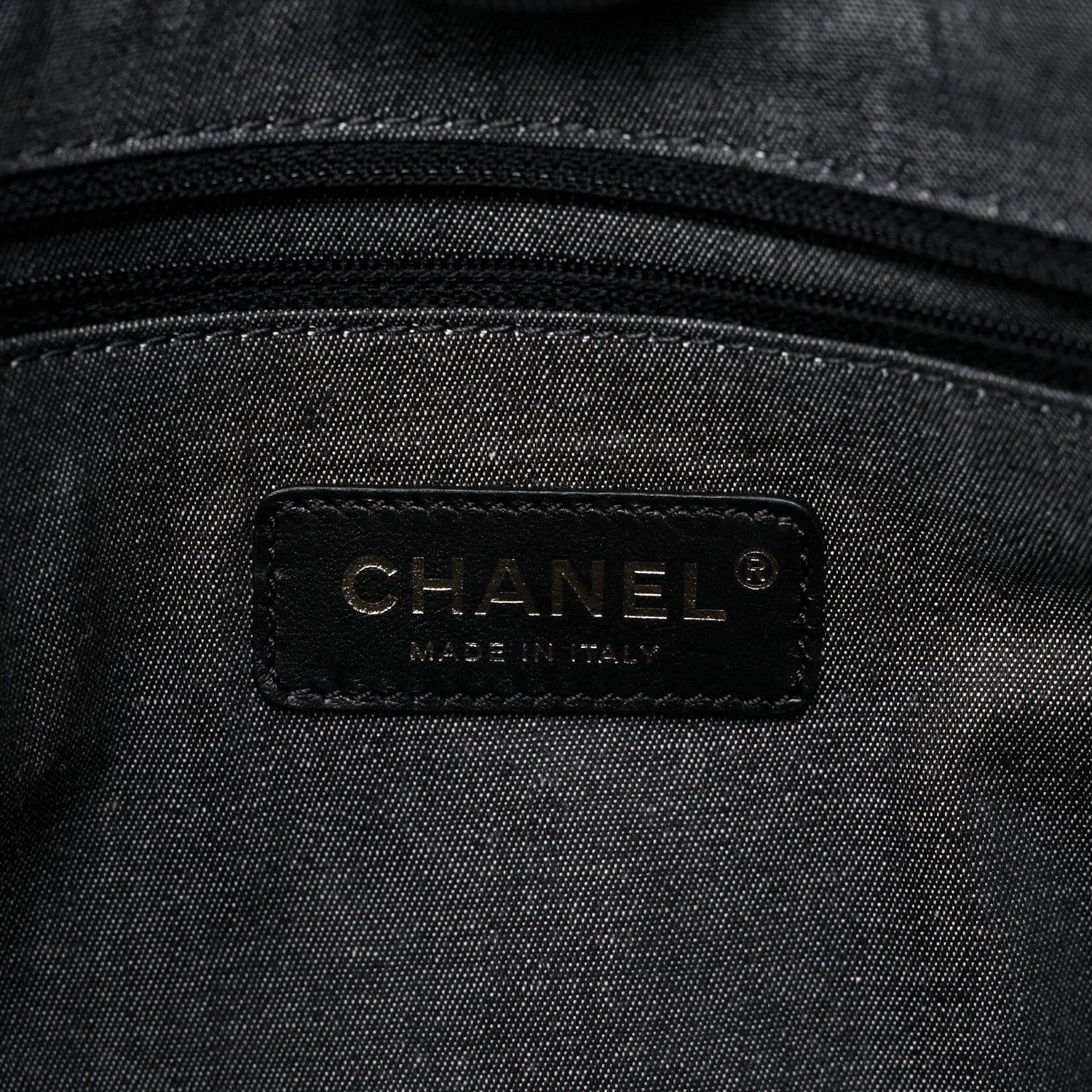 Chanel Straw Raffia Calfskin Chain Small Deauville Tote Black 6 of 13