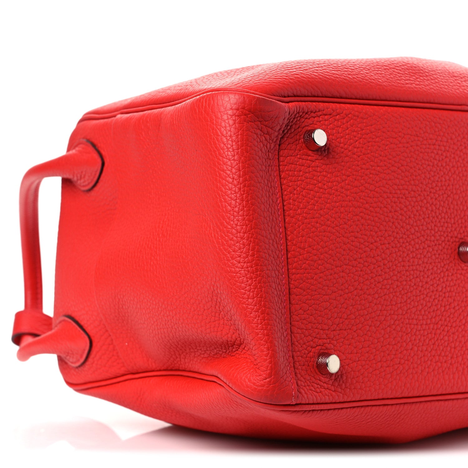 Hermes Taurillon Clemence Lindy 34 Rouge Tomate 9 of 13
