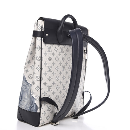Louis Vuitton Savane Monogram Rhinoceros Chapman Steamer Backpack Dune 2 of 9