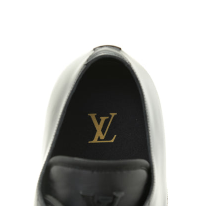 Louis Vuitton Calfskin Mens Formal Derby Shoes 8.5 Black 12 of 15