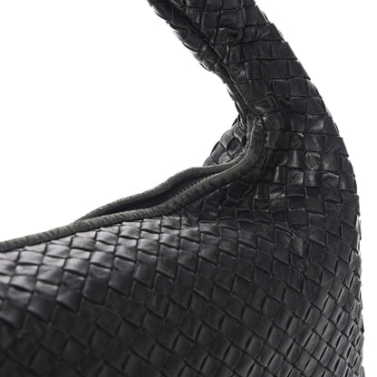 Bottega Veneta Nappa Intrecciato Medium Veneta Hobo Black 11 of 12