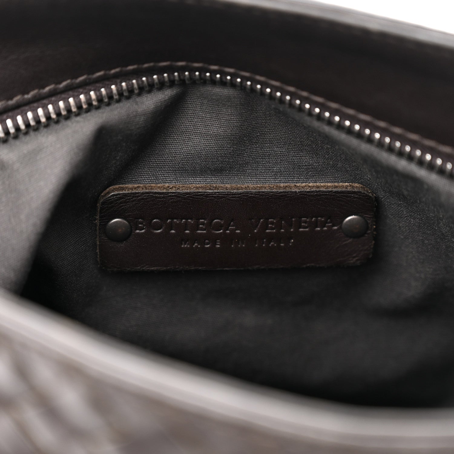 Bottega Veneta Nappa Intrecciato VN Crossbody Messenger Bag Ebano 6 of 9