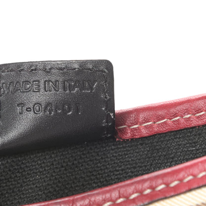 Burberry House Check Top Handle Bag Red 7 of 19