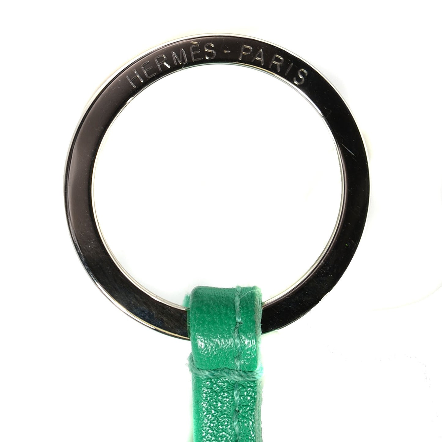 Lambskin Carmen Tassel Key Holder Menthe