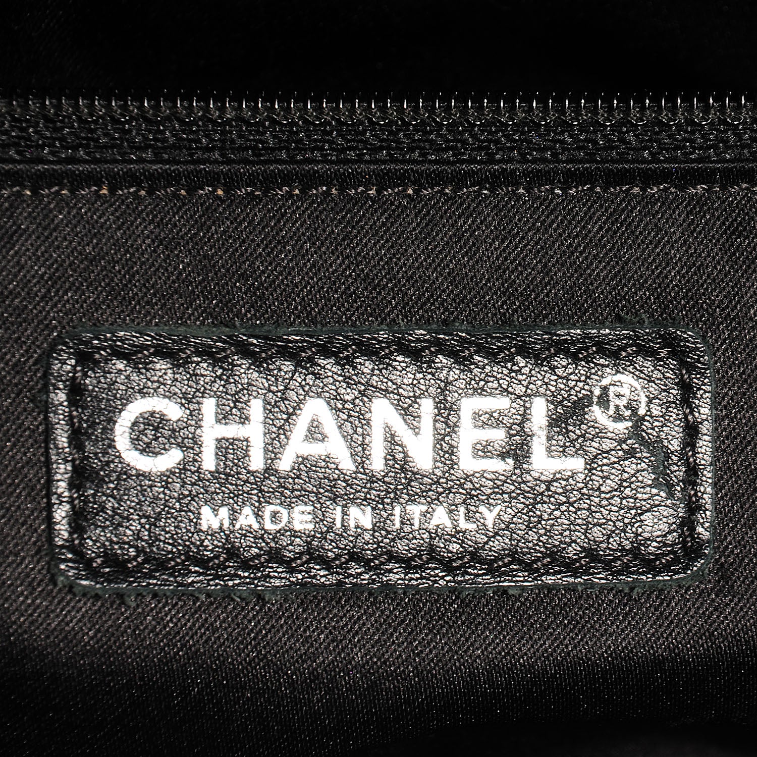 Chanel Caviar Grand Shopping Tote GST Black 6 of 7