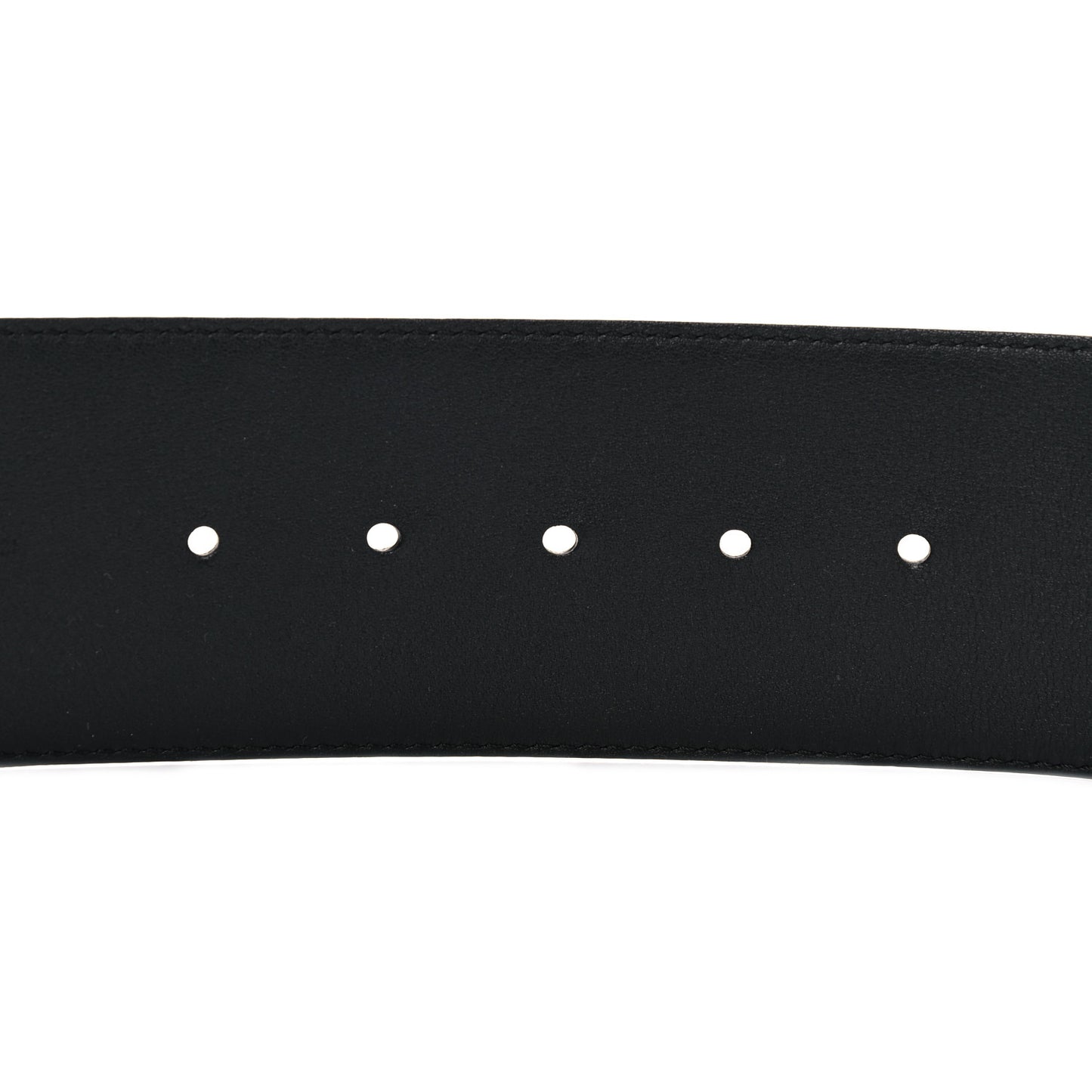 Calfskin LV Initiales Clous Belt 85 34 Black