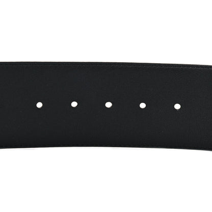 Louis Vuitton Calfskin LV Initiales Clous Belt 85 34 Black 3 of 4
