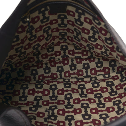 Gucci Calfskin Guccissima Trim Large Signoria Hobo Dark Brown 5 of 9