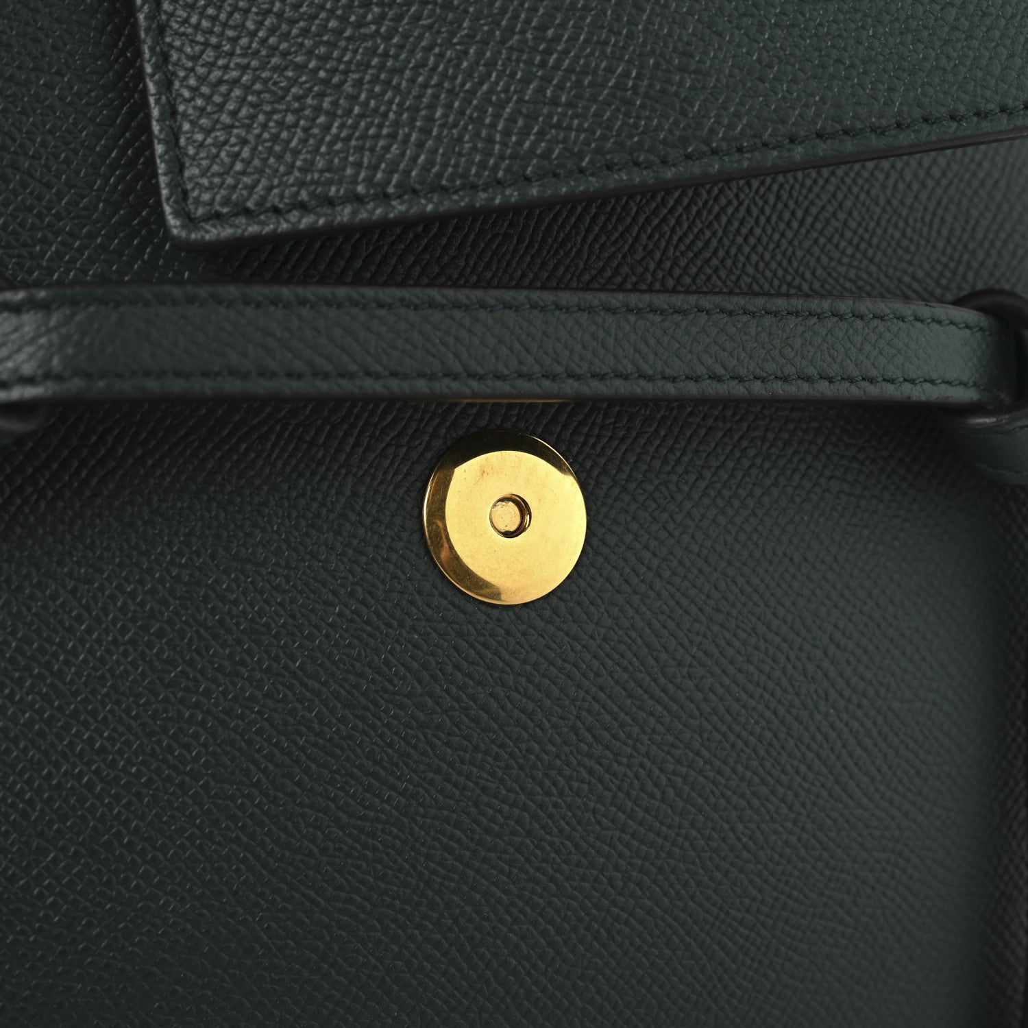 Celine Grained Calfskin Nano Belt Bag Amazone 11 of 12
