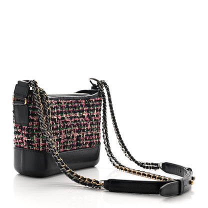 Chanel Tweed Calfskin Small Gabrielle Hobo Multi 3 of 10