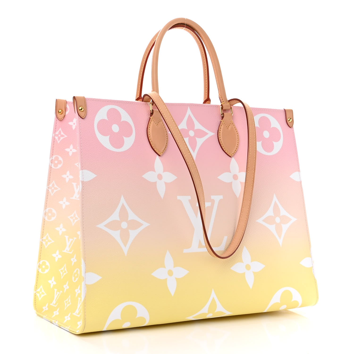 Louis Vuitton Monogram Giant By The Pool Onthego GM Light Pink 3 of 12