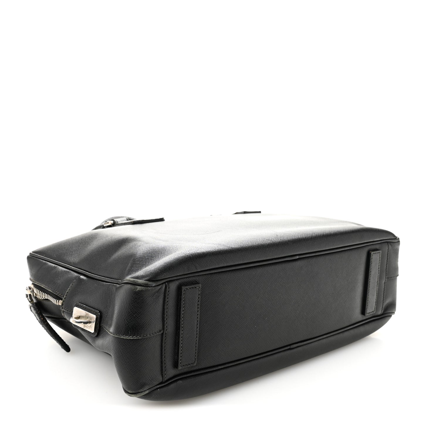 Saffiano Travel Briefcase Black