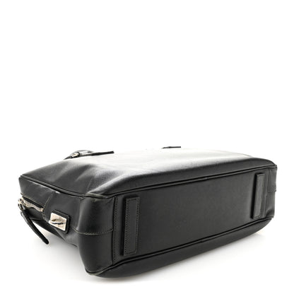 Prada Saffiano Travel Briefcase Black 4 of 14